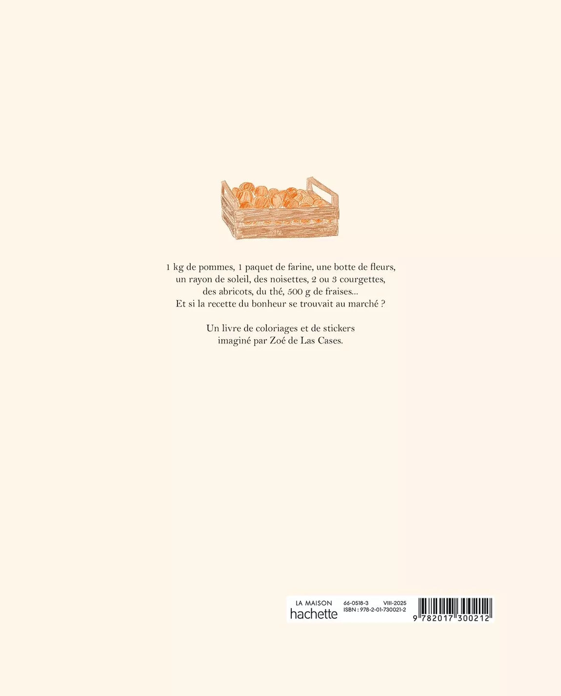 Mal- und Stickerbuch Garten Le Marche - Hachette