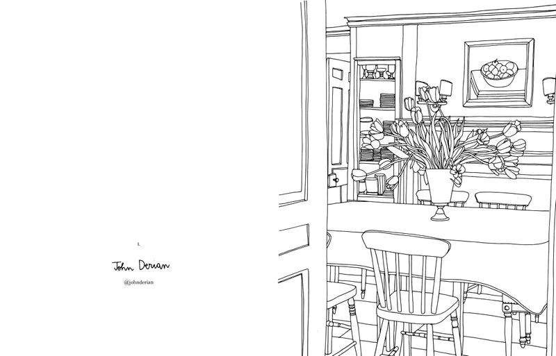 Malbuch Blumen von Zoé de Las Cases - Hachette