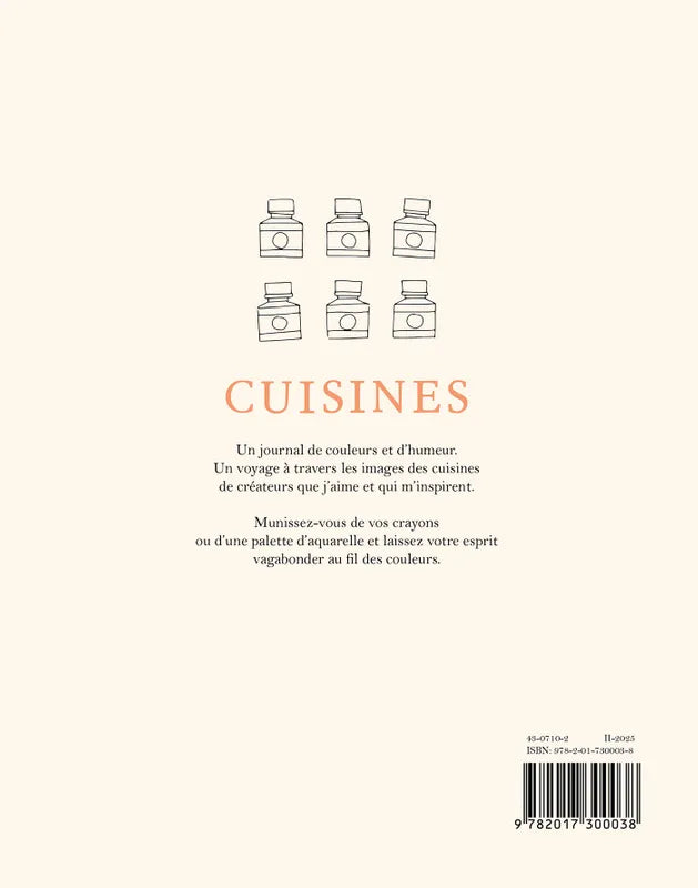 Malbuch Cuisines von Zoé de Las Cases - Hachette
