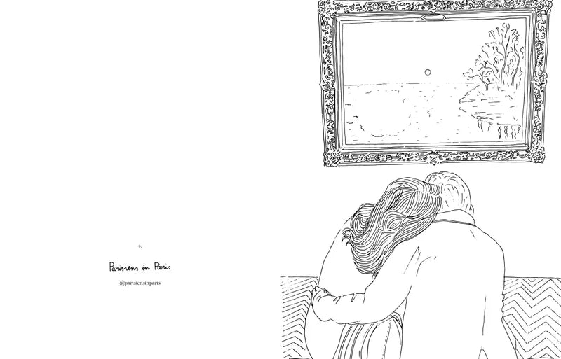 Malbuch Paris von Zoé de Las Cases - Hachette