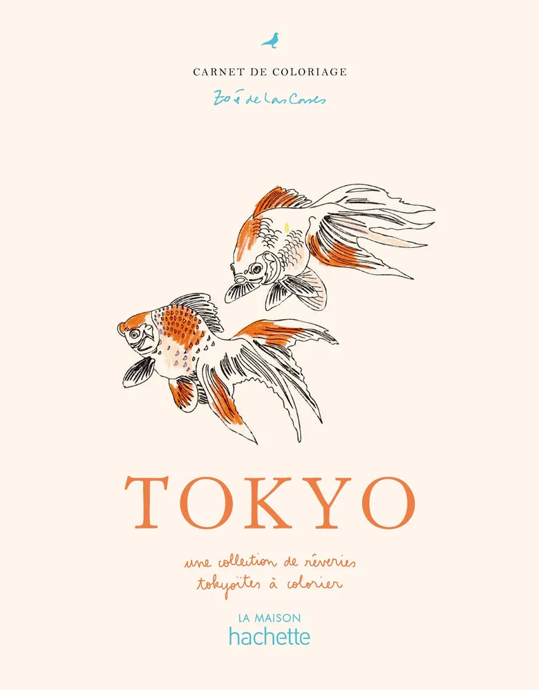 Malbuch Tokyo von Zoé de Las Cases - Hachette