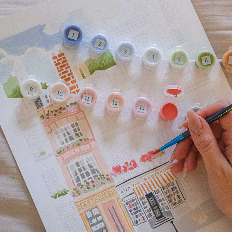 Malen nach Zahlen - Notting Hill von La petite Epicerie