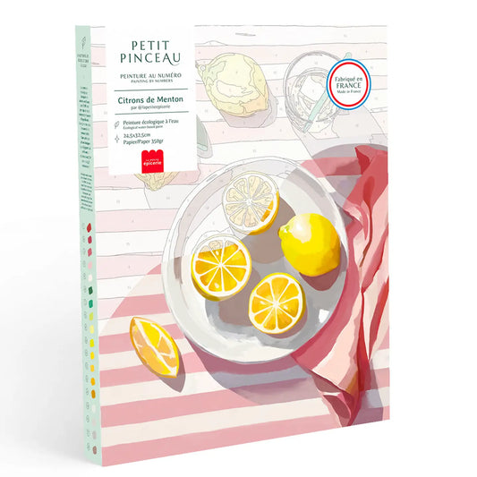 Malen nach Zahlen Citrons