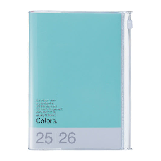 Mark‘s Europe Diary B6 2025/26 verschiedene Farben
