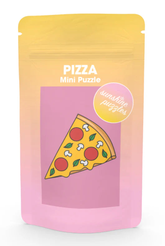 Mini Puzzle Pizza von sunshine Puzzles (99 Teile)