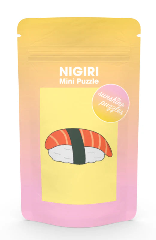 Mini Puzzle Sushi Nigiri von sunshine Puzzles (99 Teile)