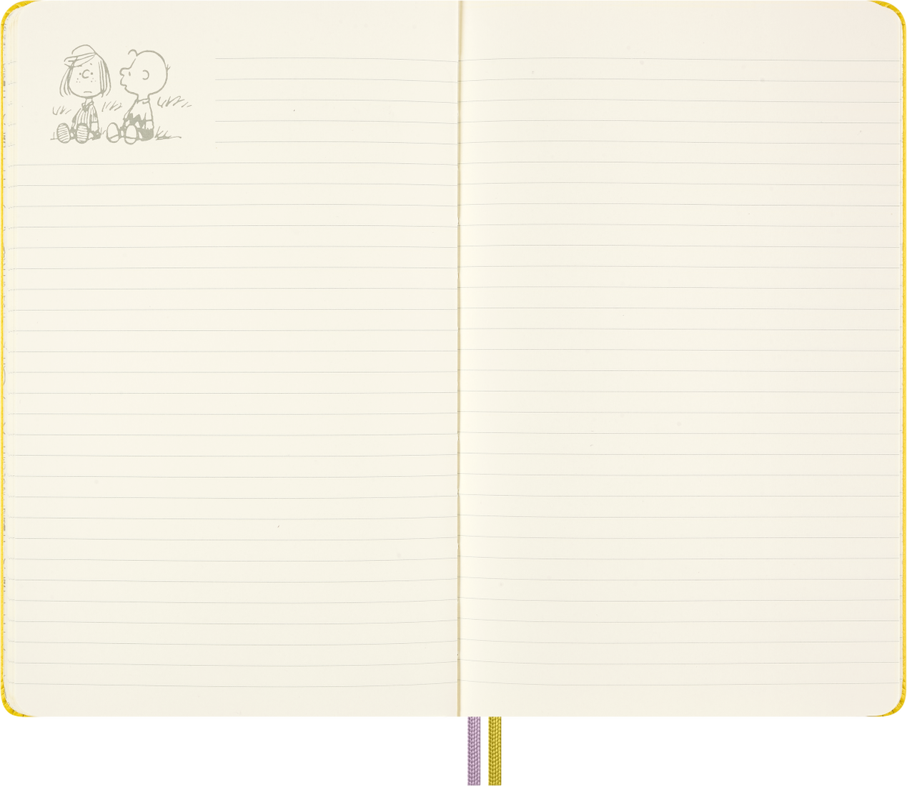 Peanuts Notizbuch gelb - Moleskine