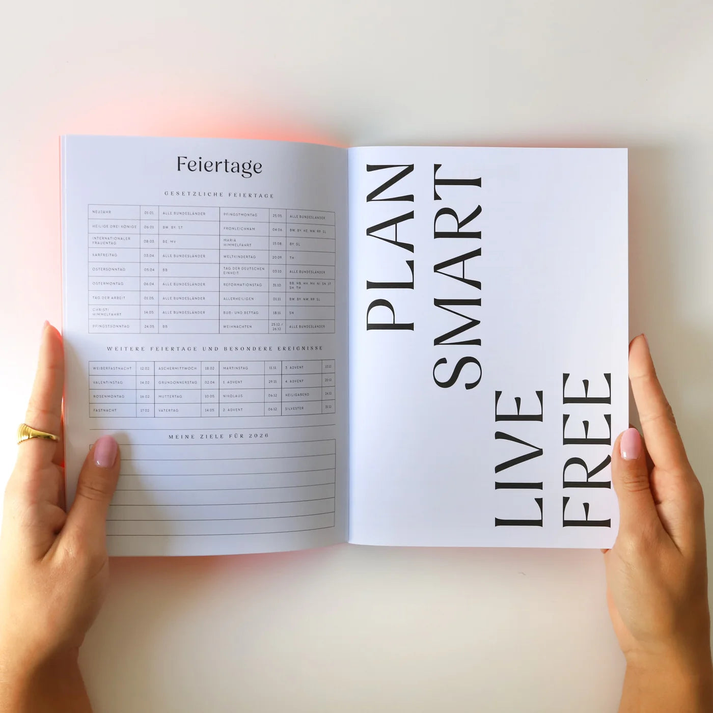 Monatskalender 2026 Neon von odernichtoderdoch