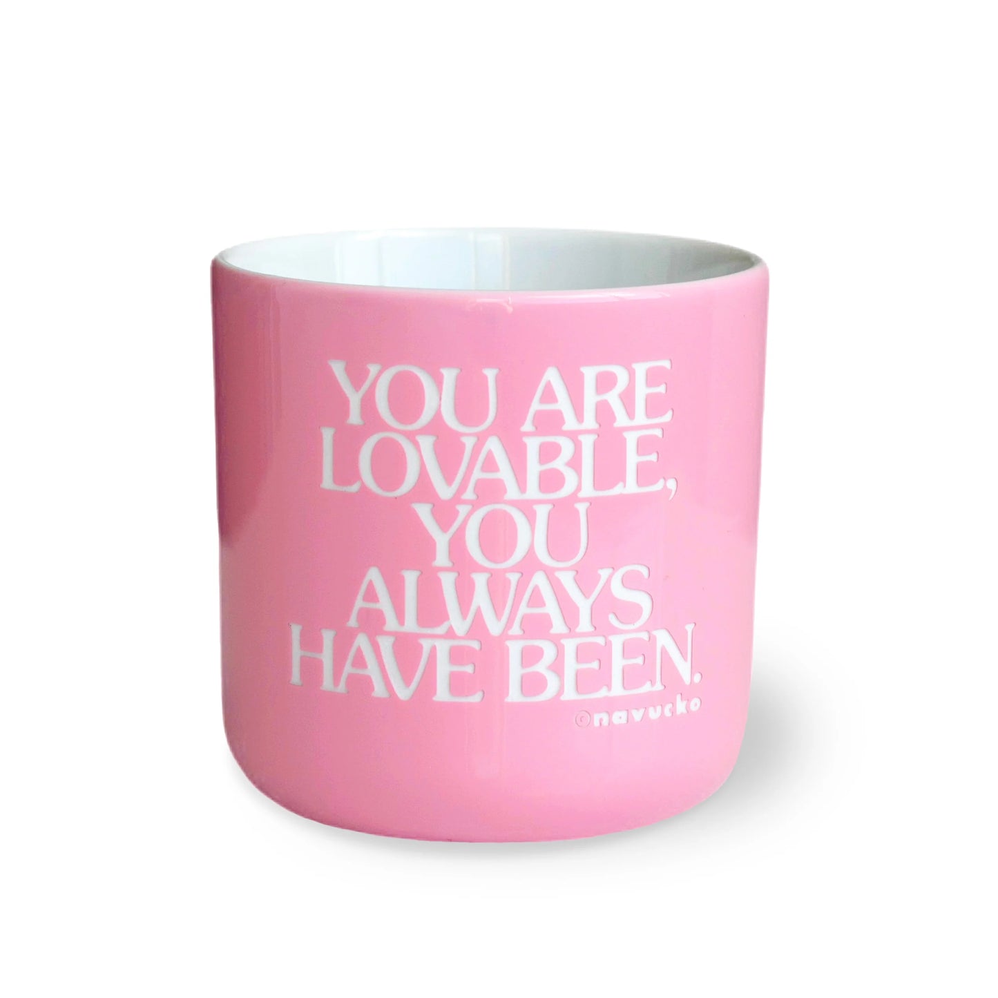 Porzellanbecher selflove limited edition - Navucko