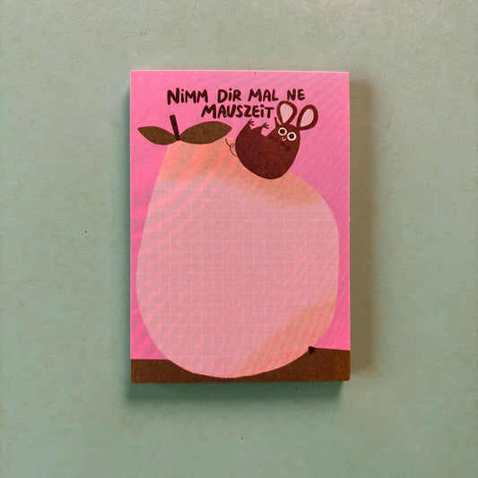 Notizblock Nimm dir mal ne Auszeit Slinga Illustration
