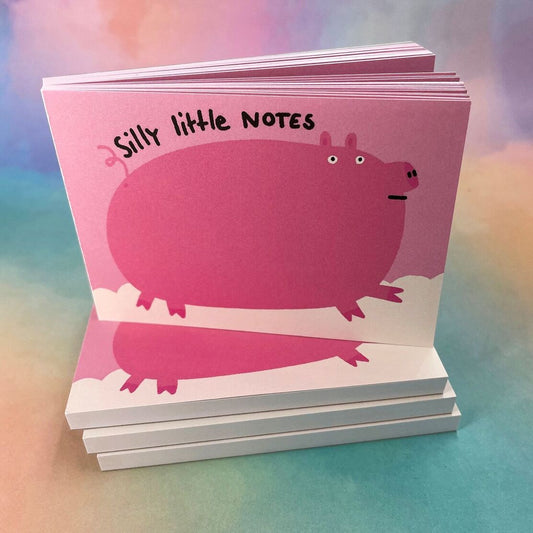 Notizblock Silly Little Notes Slinga Illustration