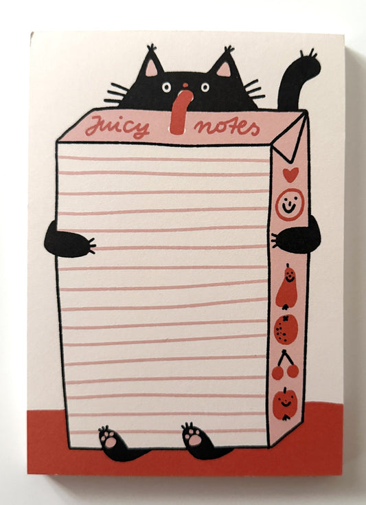Notizblock Juicy Notes Slinga Illustration