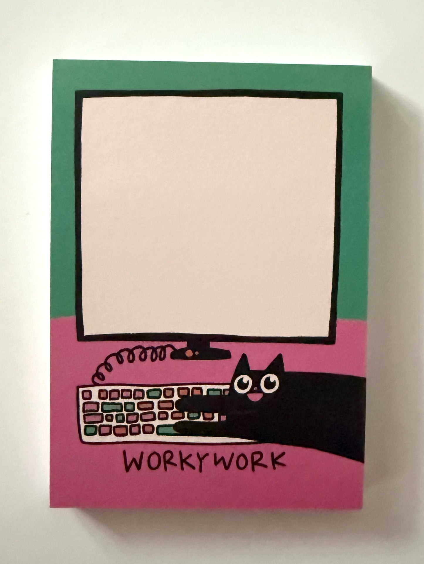 Notizblock workywork Slinga Illustration
