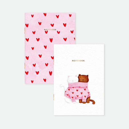 Notizheft Duo love cats - ALL THE WAYS TO SAY