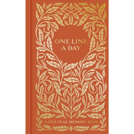 One line a day Journal Golden Autumn von Bookspeed