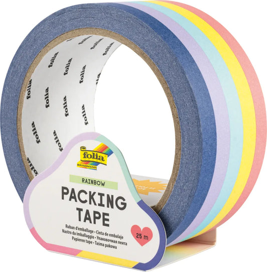 Paketklebeband Rainbow von Folia