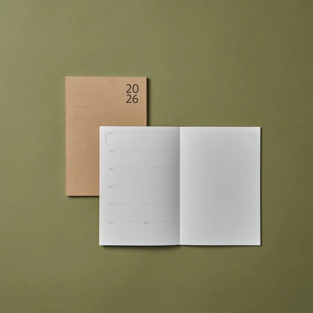 XL Kalender 2026 von paper republic - Woche auf 1 Seite