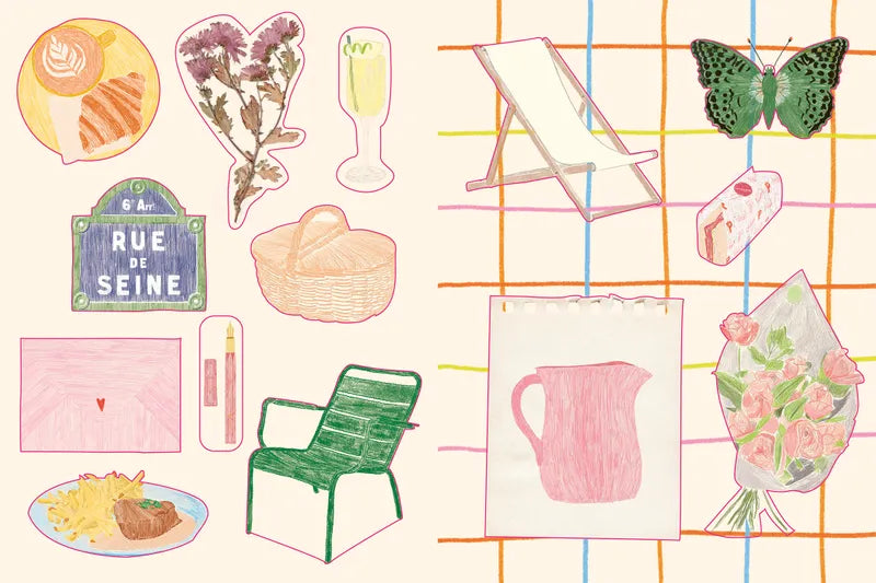 Paris Sticker Book - Hachette