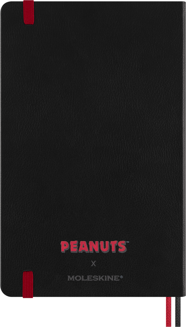 Peanuts Notizbuch schwarz - Moleskine