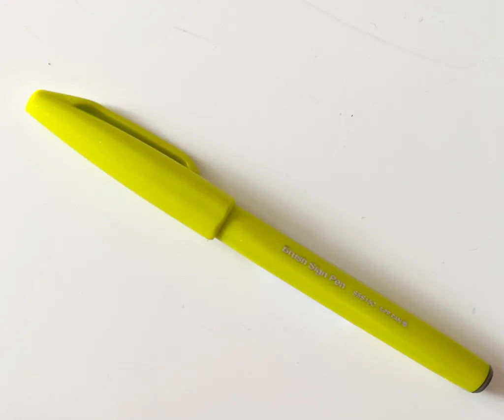 Pentel Sign Brush Pen - verschiedene Farben