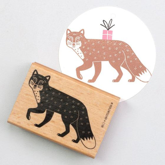 Stempel Fuchs Perlenfischer