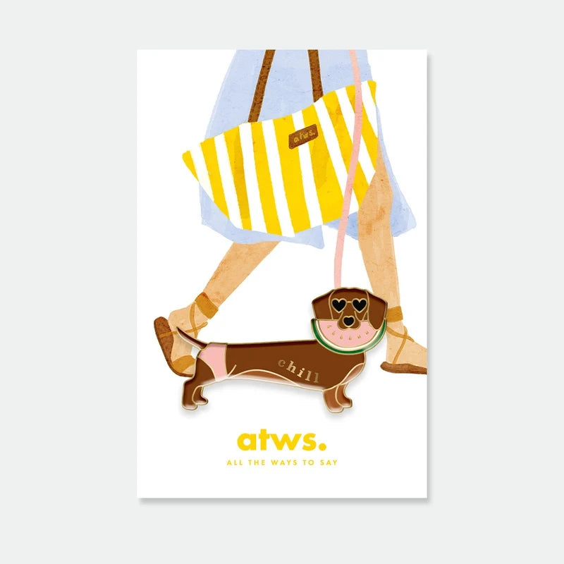 Pin Dackel Sommer - ALL THE WAYS TO SAY