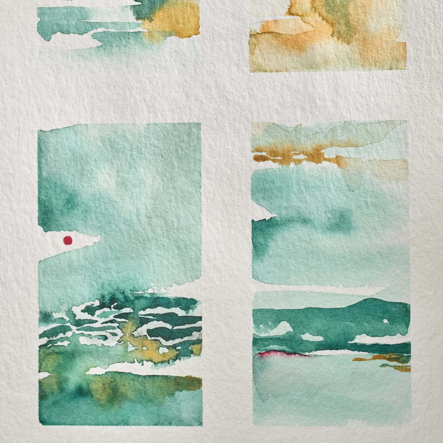 Pocket Watercolor Book cold Pressed von paper republic