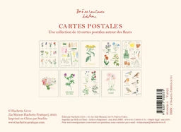 Postkartenset Blumen von Zoé de Las Cases - Hachette