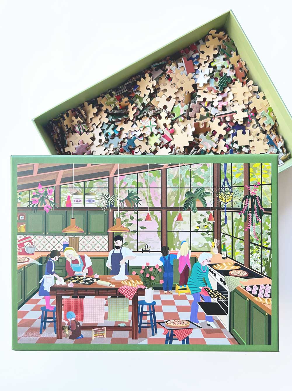 Puzzle Cozy Kitchen 1000 Teile - Vissevasse