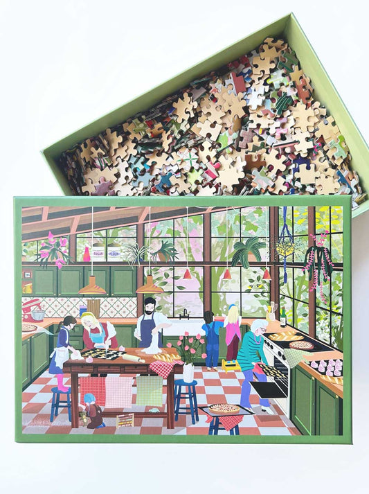 Puzzle Cozy Kitchen 1000 Teile - Vissevasse