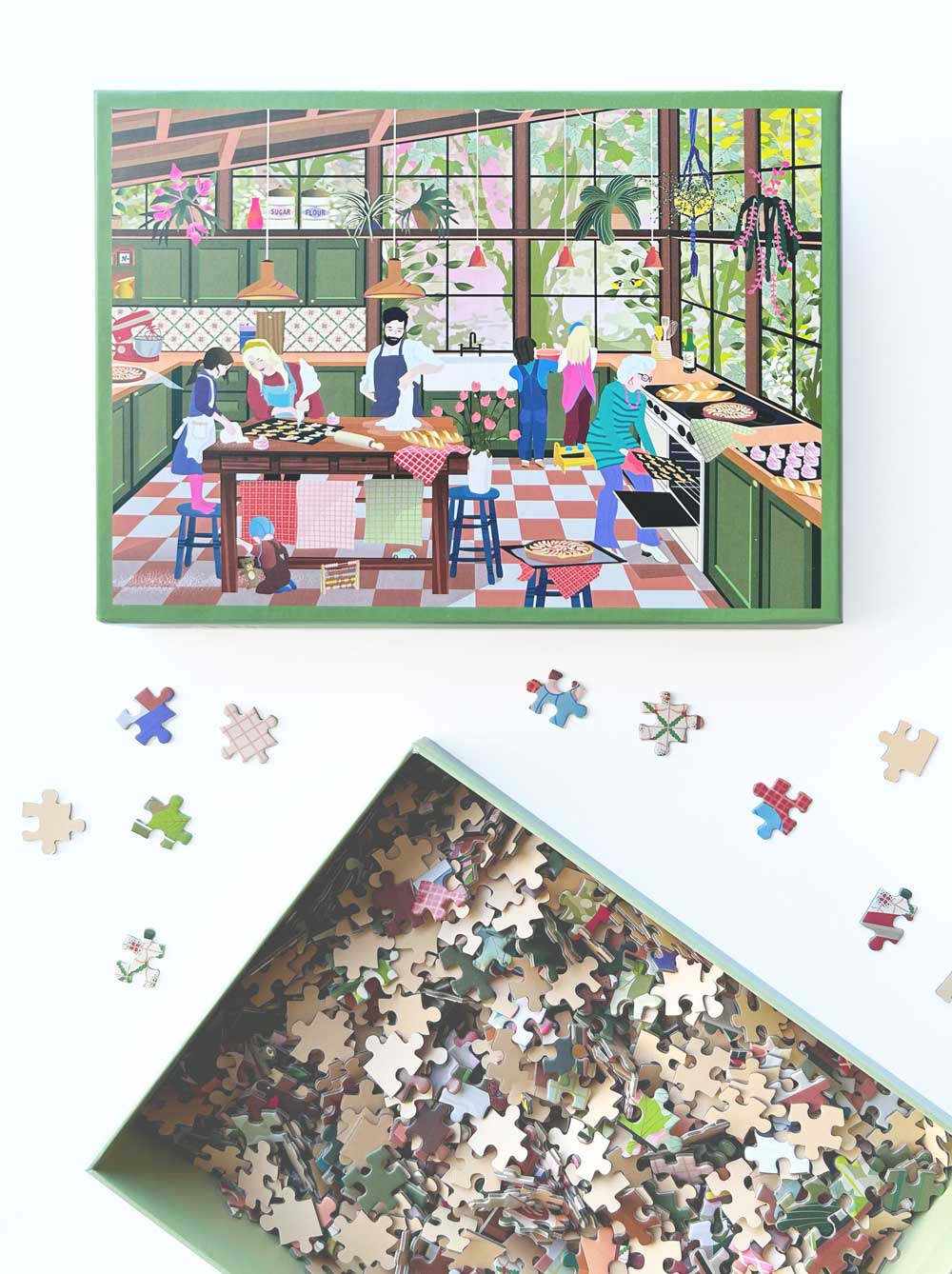 Puzzle Cozy Kitchen 1000 Teile - Vissevasse
