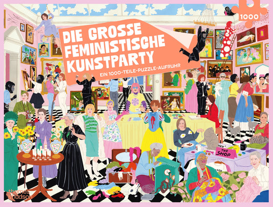 Puzzle Die große feministische Kunstparty 1000 Teile - Laurence King