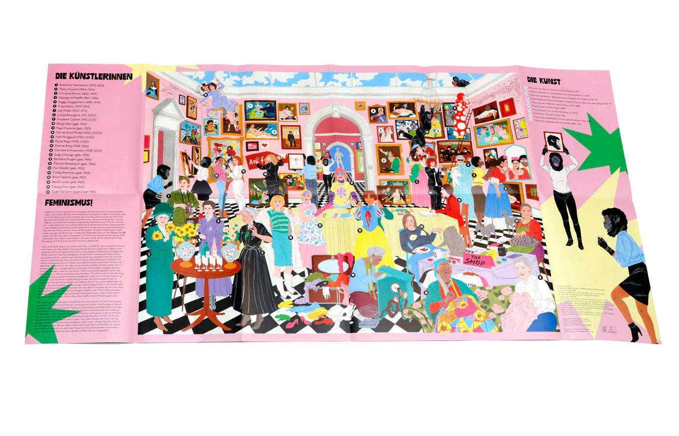 Puzzle Die große feministische Kunstparty 1000 Teile - Laurence King