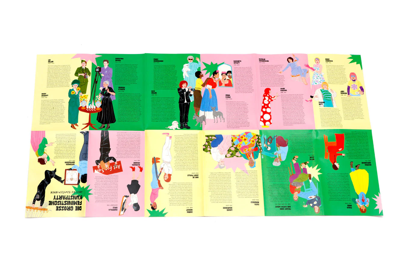 Puzzle Die große feministische Kunstparty 1000 Teile - Laurence King