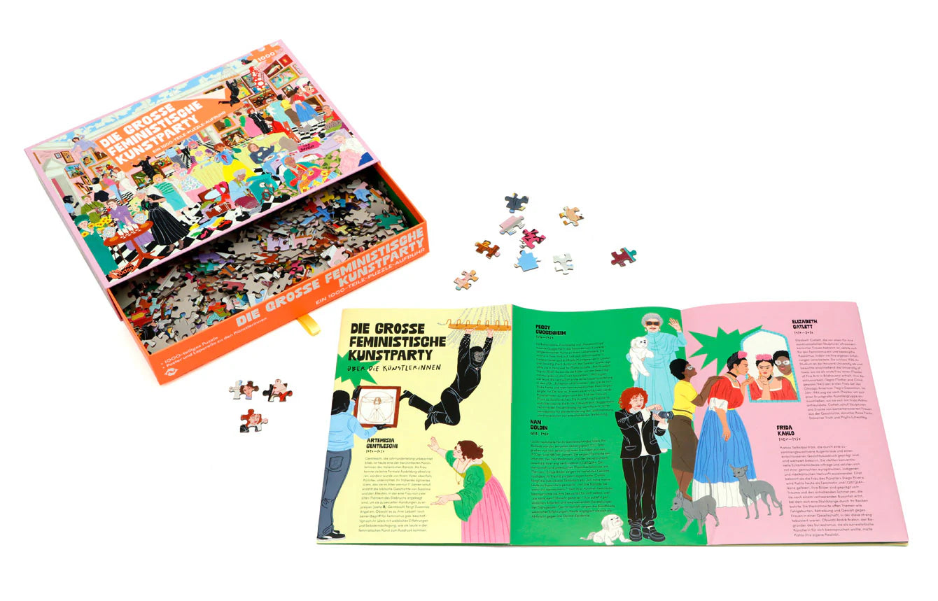 Puzzle Die große feministische Kunstparty 1000 Teile - Laurence King