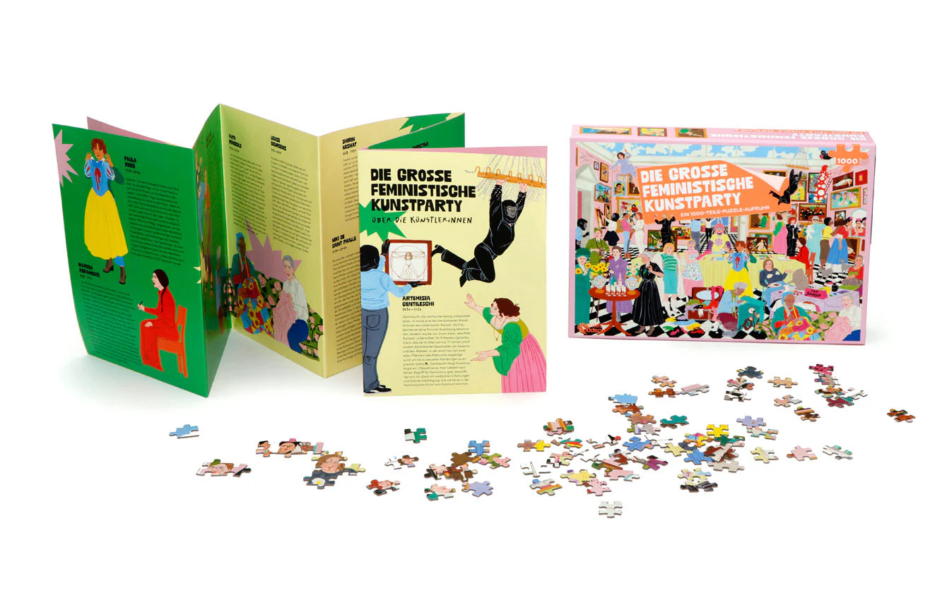Puzzle Die große feministische Kunstparty 1000 Teile - Laurence King