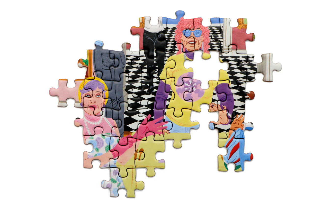 Puzzle Die große feministische Kunstparty 1000 Teile - Laurence King