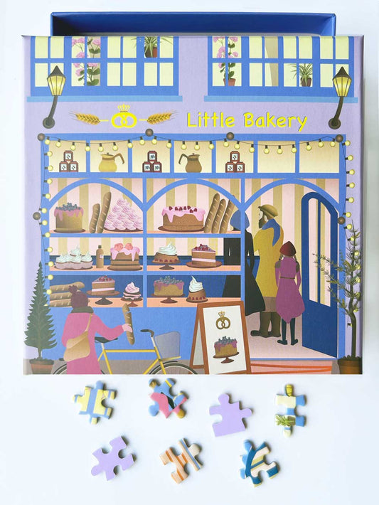Puzzle Little Bakery 150 Teile - Vissevasse
