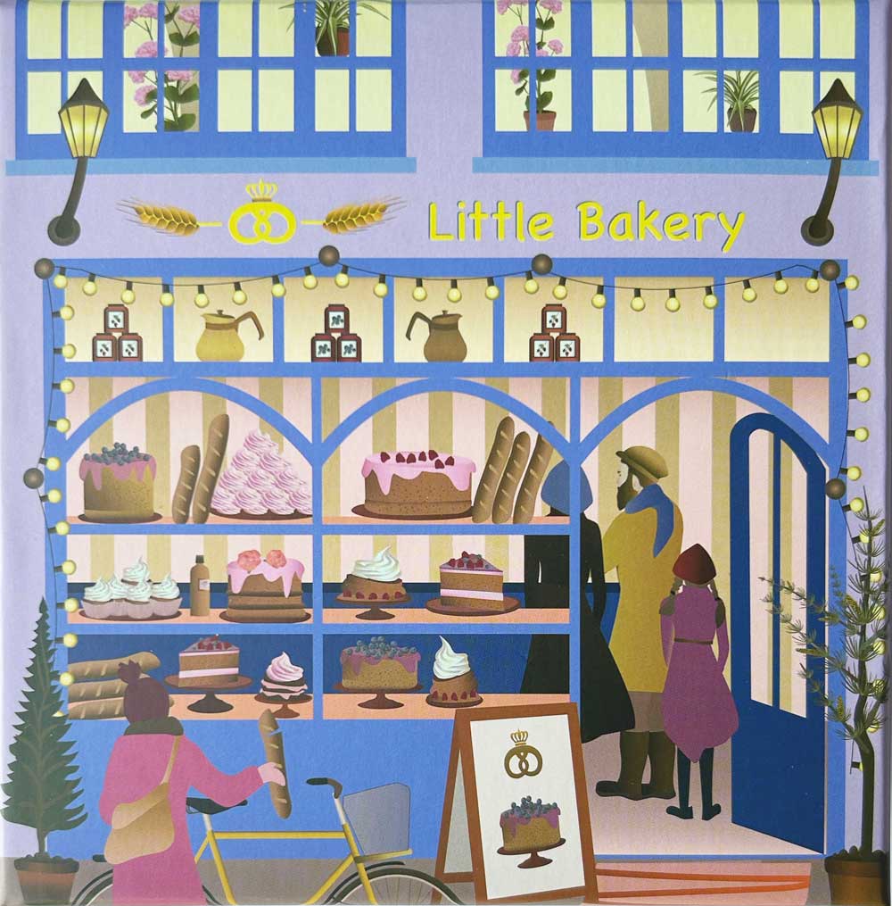 Puzzle Little Bakery 150 Teile - Vissevasse