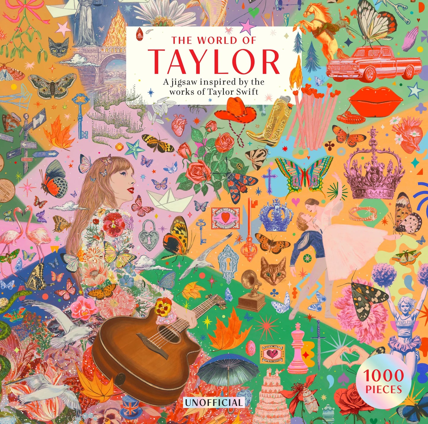 Puzzle The World of Taylor 1000 Teile - Laurence King