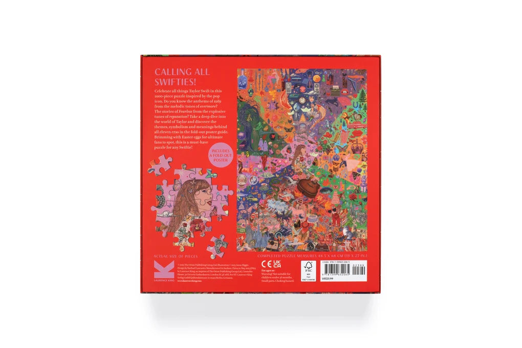 Puzzle The World of Taylor 1000 Teile - Laurence King