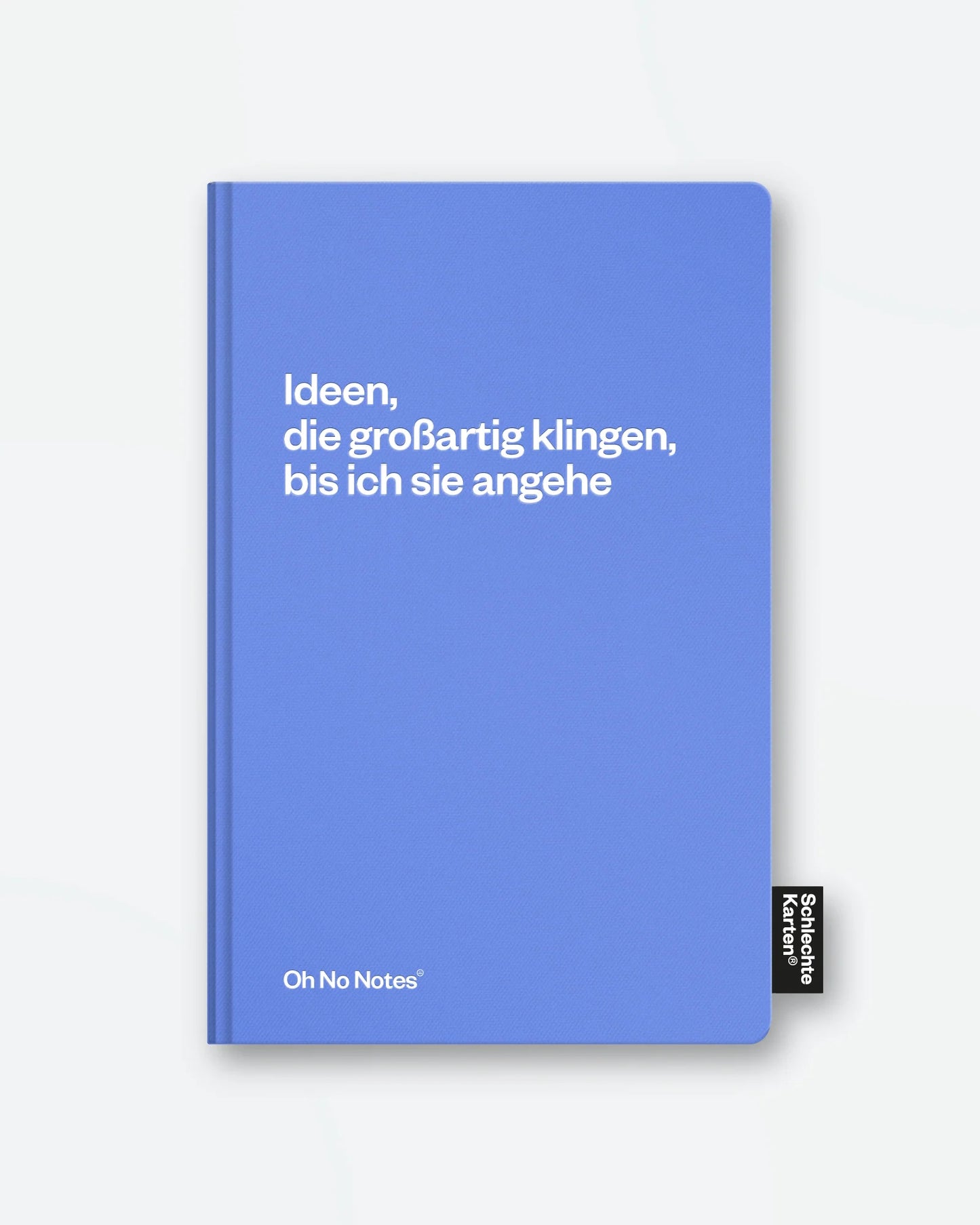 Notizbuch „Oh No Notes“ von Schlechte Karten - verschiedene Varianten