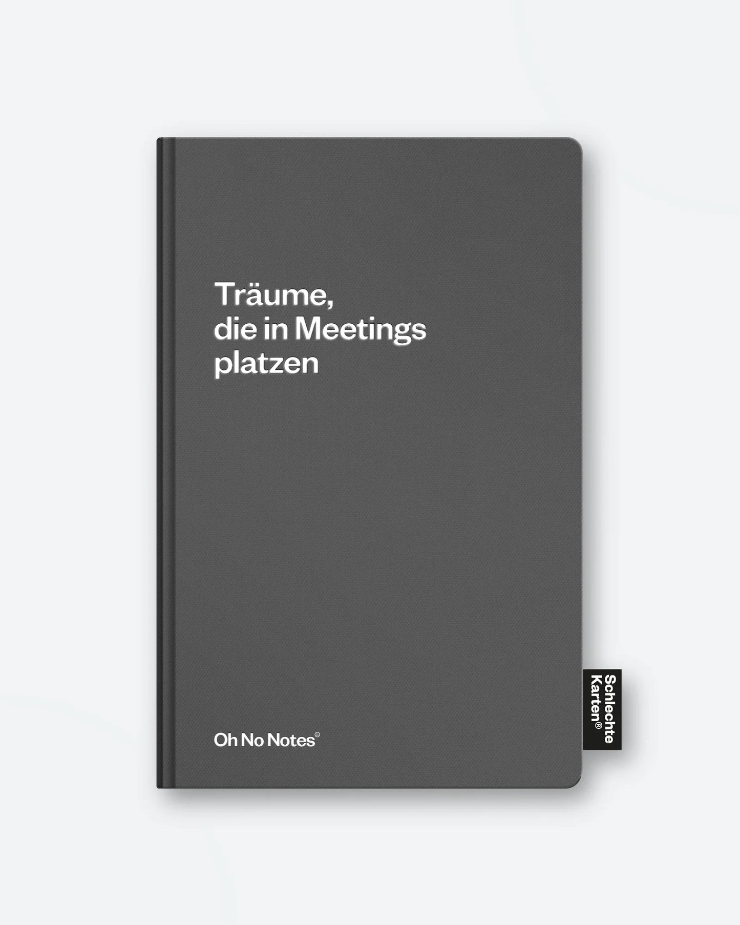 Notizbuch „Oh No Notes“ von Schlechte Karten - verschiedene Varianten