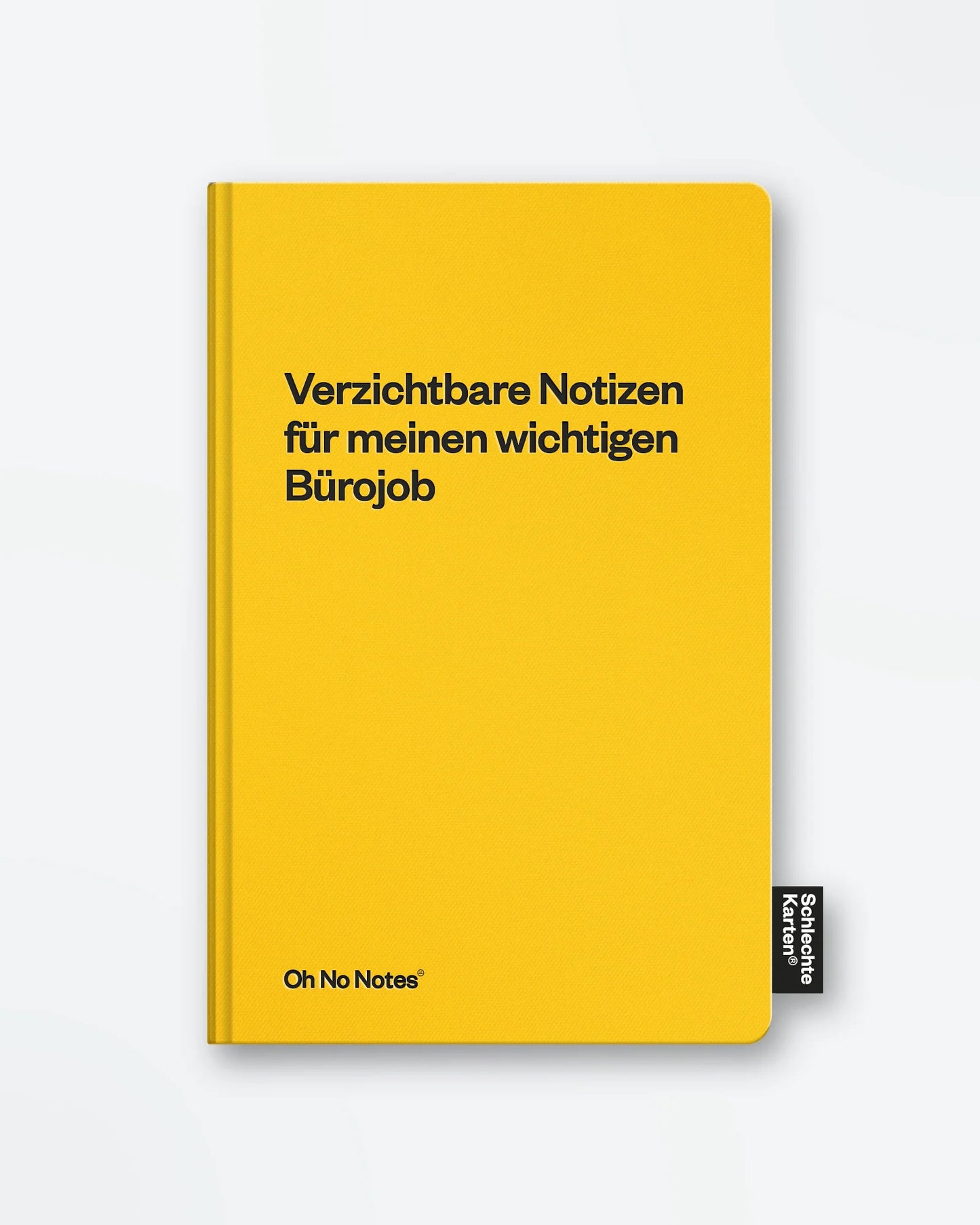 Notizbuch „Oh No Notes“ von Schlechte Karten - verschiedene Varianten