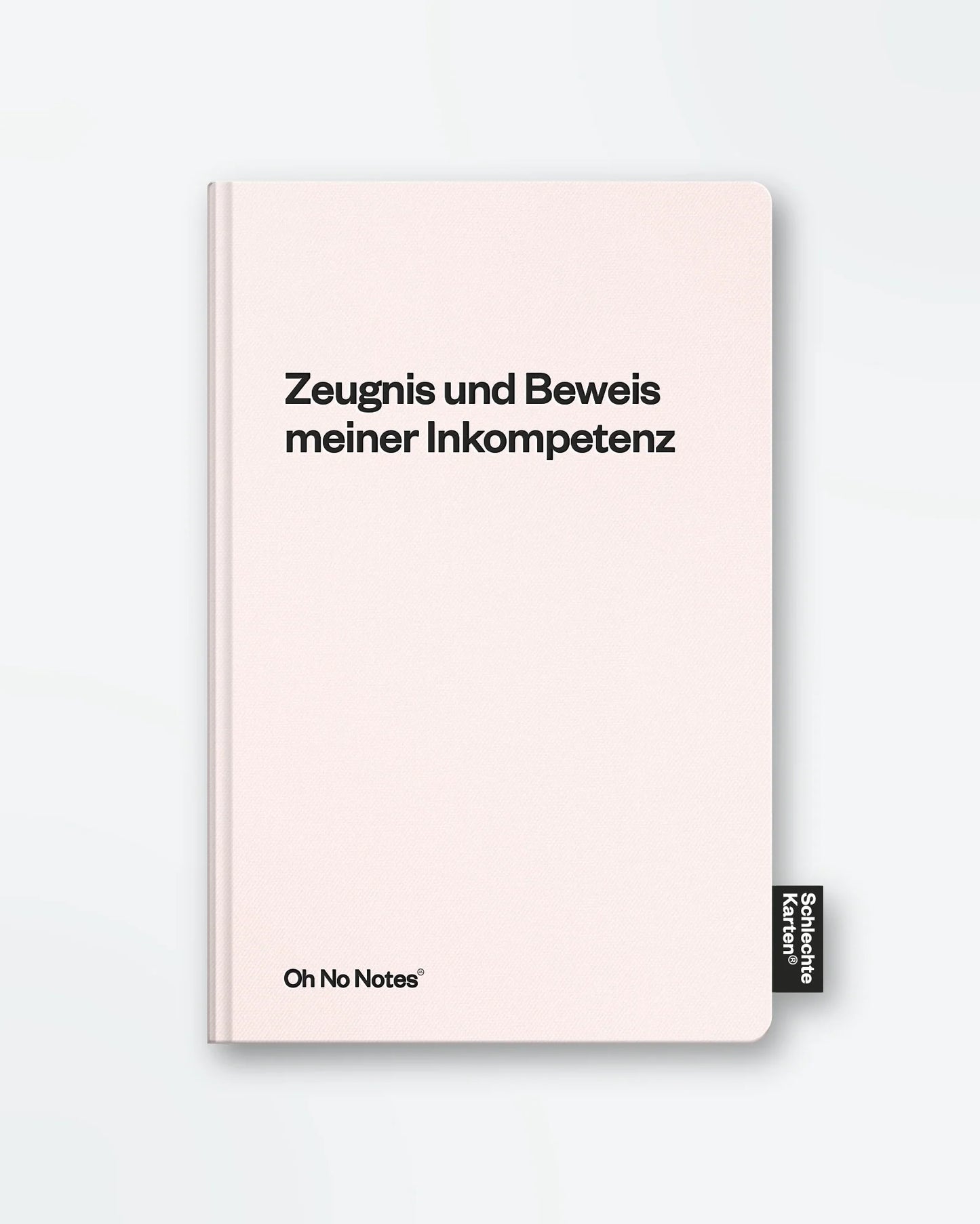 Notizbuch „Oh No Notes“ von Schlechte Karten - verschiedene Varianten