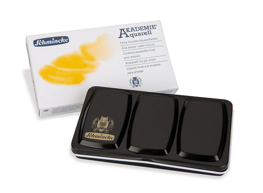 Schmincke Akademie Kasten 12x 1/2 Näpfchen
