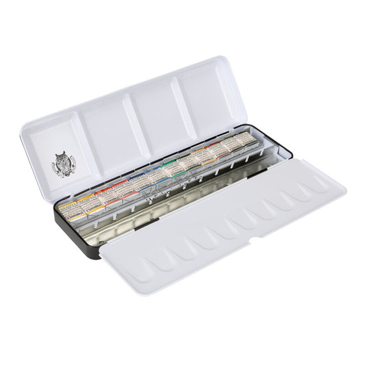 Schmincke Retro Horadam Aquarellfarben – 12×1/2 Näpfchen