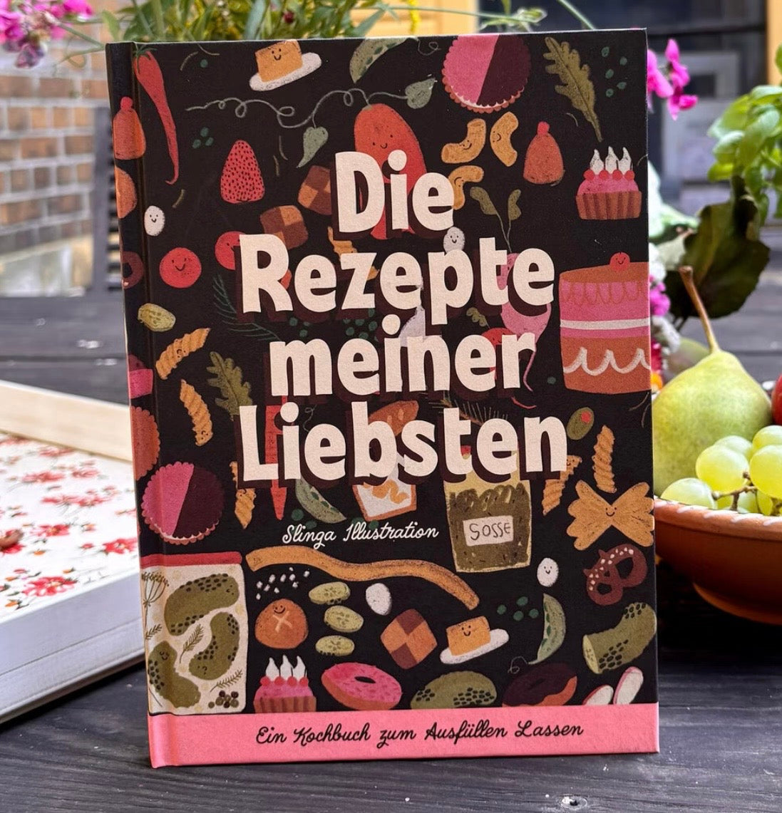 Rezeptbuch Die Rezepte meiner Liebsten - Slinga Illustration