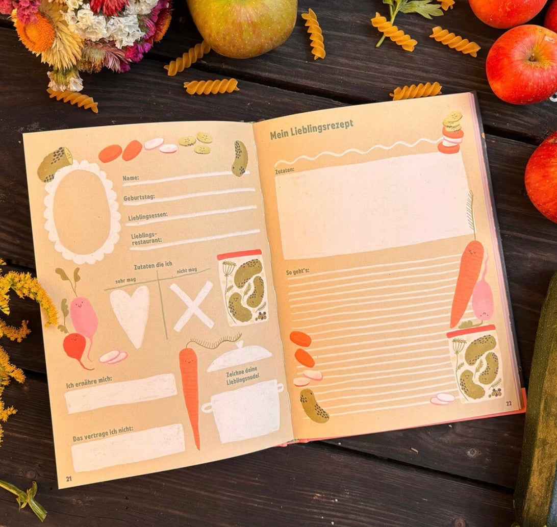 Rezeptbuch Die Rezepte meiner Liebsten - Slinga Illustration