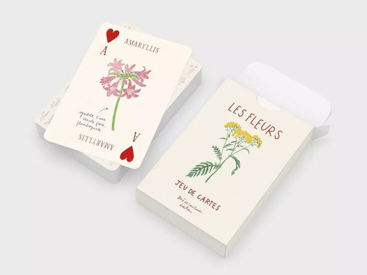 Spielkarten Set Blumen von Zoé de Las Cases - Hachette